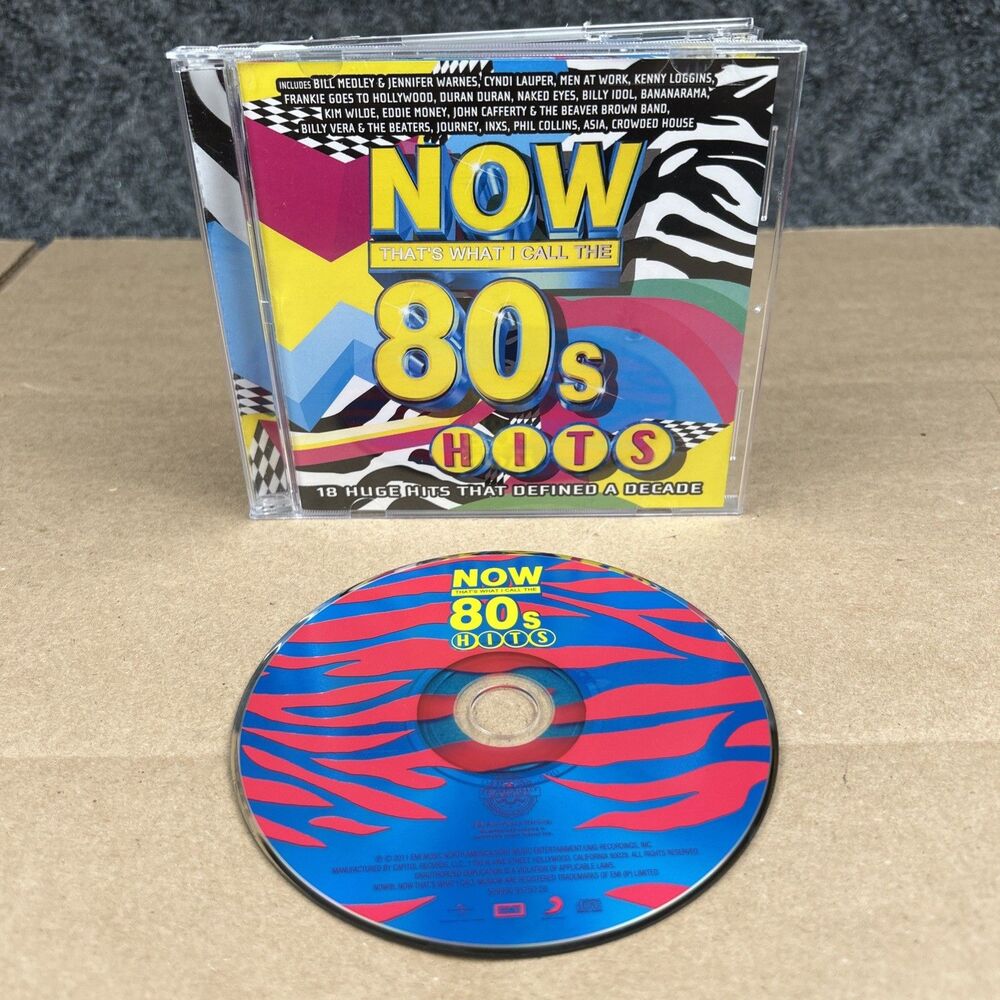 NOW That's What I Call 80s Hits CD Compilation